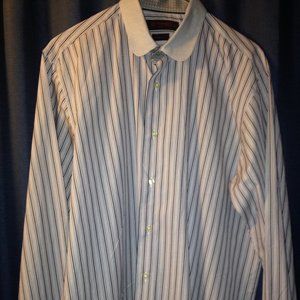 Etro size 41 striped shirt